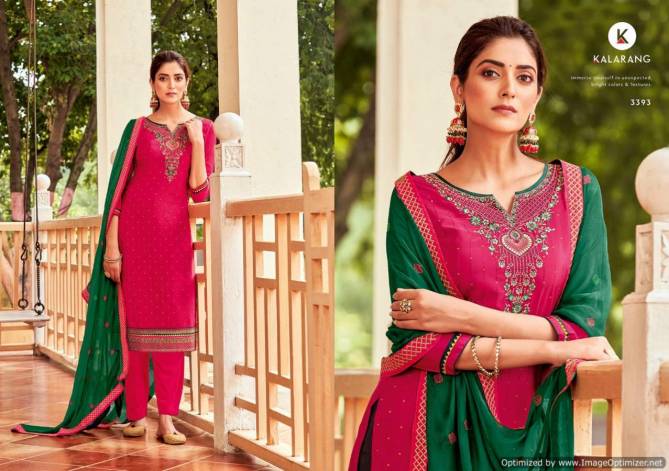 Kalarang Venery Festive Wear Silk Fancy Designer Salwar Kameez Collection